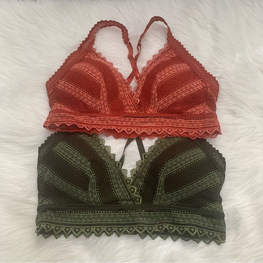 No Boundaries 2 Lace Crossback Bralettes - Picture 7 of 11